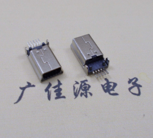 Mini USB板上插頭