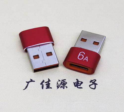 USB 2.0A公轉TYPE-C母二合一