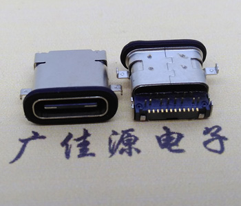 手機防水接口USB Type C母座,Type C沉板防水連接器