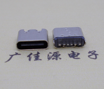 立式插板usb type-c6p母座