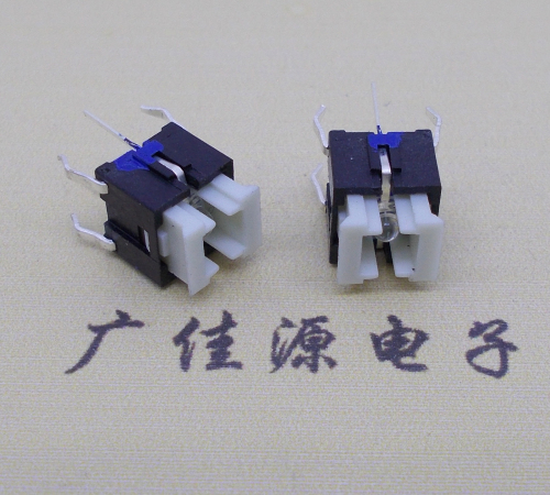 帶燈插件輕觸開關6x6x7.2高度